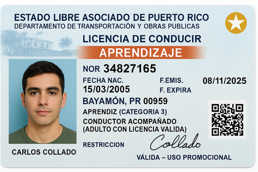 MENSAJERÍA LICENCIA DE APRENDIZAJE